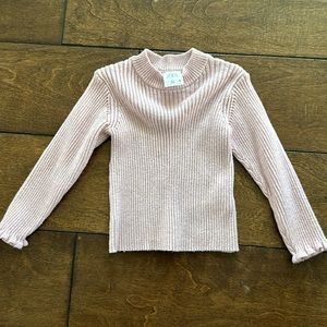 Zara Kids Sweater 2T Light Pink - Like New
